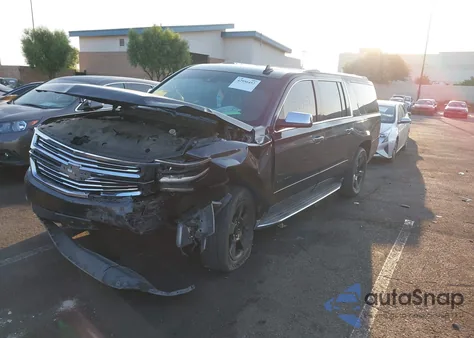 2016 Chevrolet Suburban Ltz z USA, uszkodzony, nr VIN 1GNSCJKC6GR415933